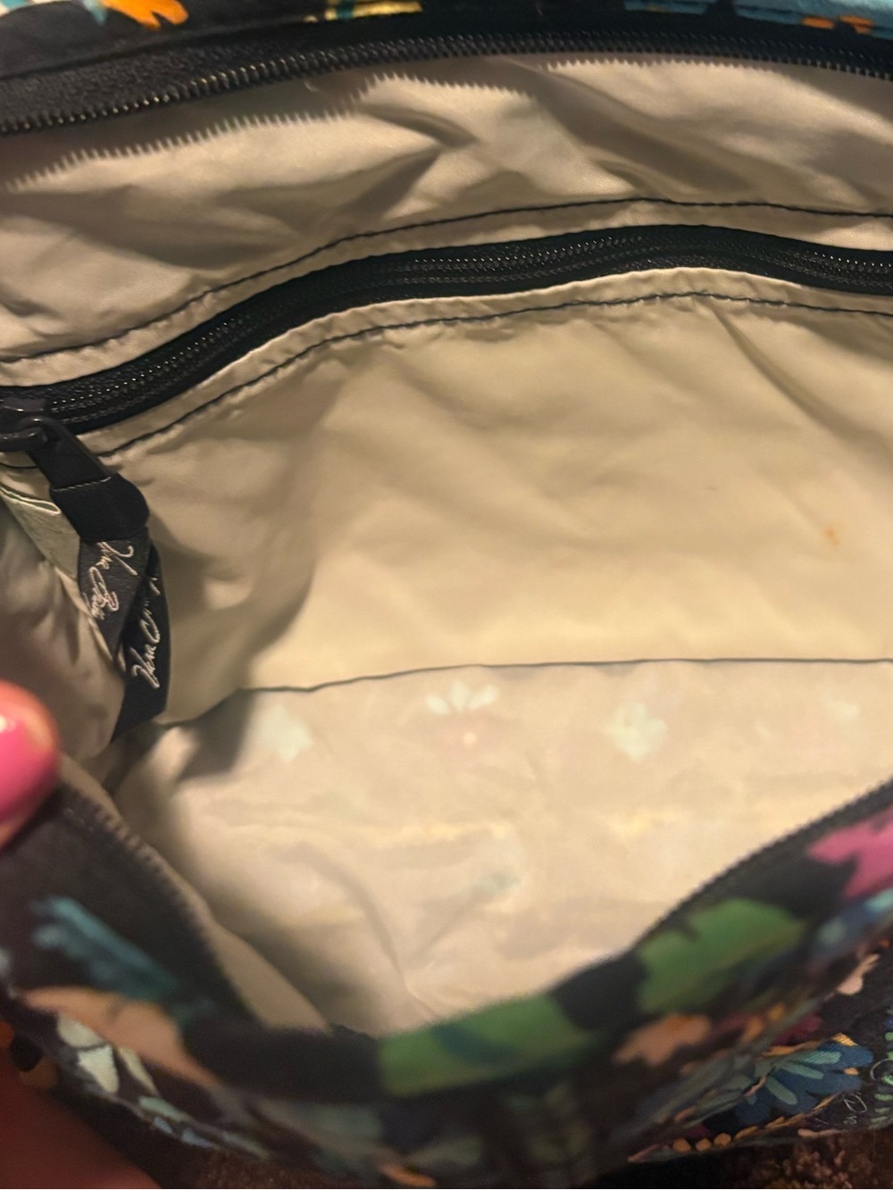Vera Bradley Midnight Blues Quilted Cosmetic Bag - Picture 8 of 8